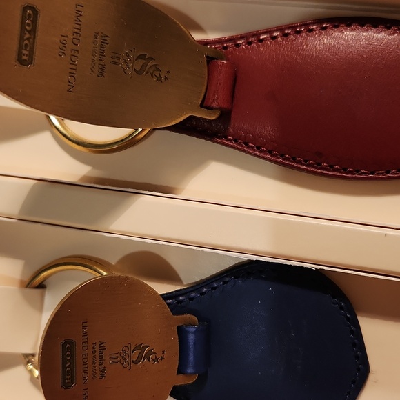 Coach Rare 1996 Olympic Games Commemorative Key Fob Collection - Picture 12 of 12